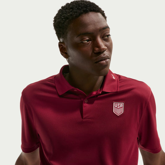 Men's Nike USMNT Victory Red Polo