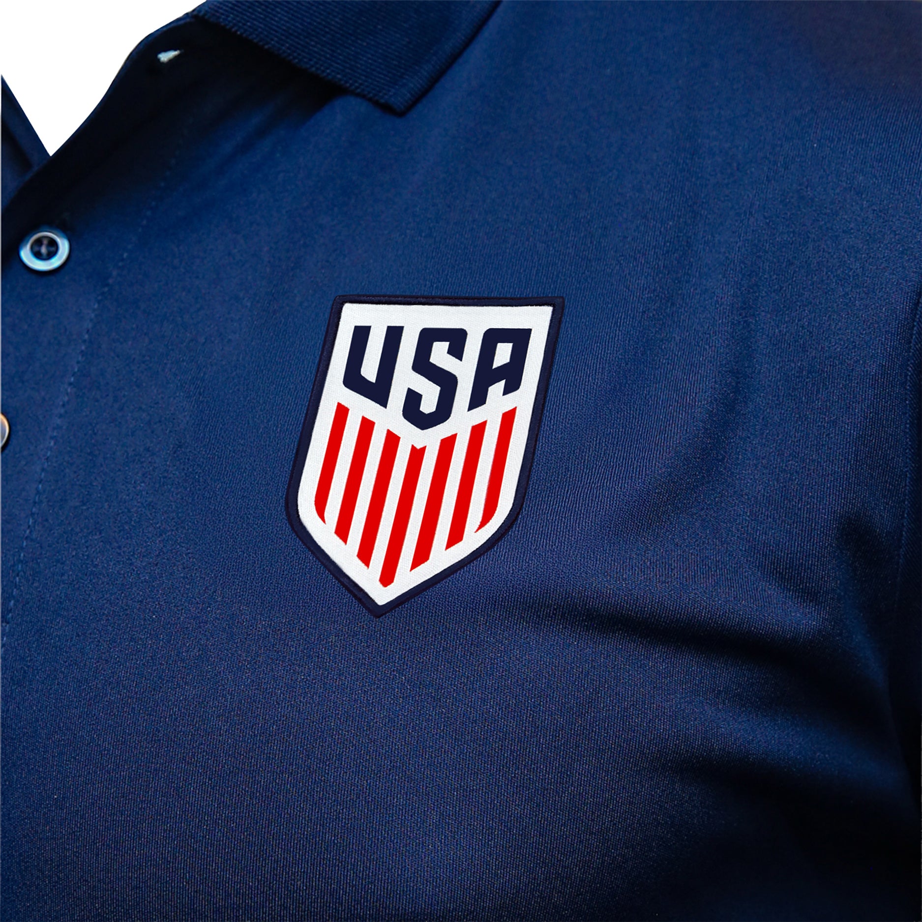 Men's Icon Sports US Soccer Navy Polo – U.S. Soccer Store®