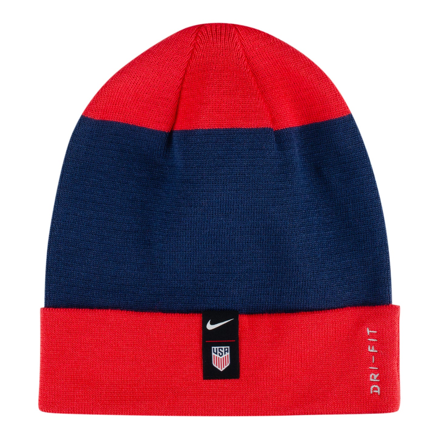 Unisex Nike USMNT Knit Navy & Red Hat
