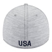 Men's New Era USMNT 39Thirty Speed Tech Hat - Back View