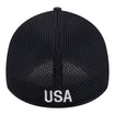Adult New Era USMNT 39Thirty Navy Hat - Back View