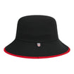 Adult New Era USMNT Black Bucket Hat - Back View