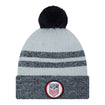 Adult New Era USMNT Navy Knit Hat - Front View