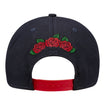 Men's USMNT New Era Day of the Dead Navy 9Fifty Snapback - Back View