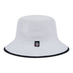 Adult New Era USMNT White Bucket Hat - Back View