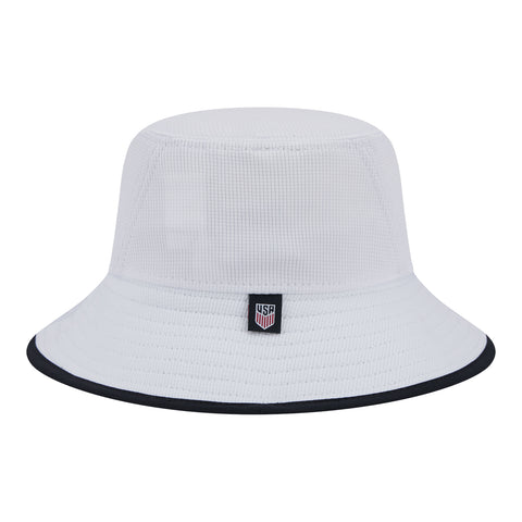 Adult New Era USMNT White Bucket Hat - Official U.S. Soccer Store