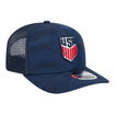 Adult New Era USMNT 9Seventy Camo Navy Trucker Hat