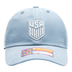 Adult Fan Ink USMNT Ace 2.0 Classic Blue Hat - Front View