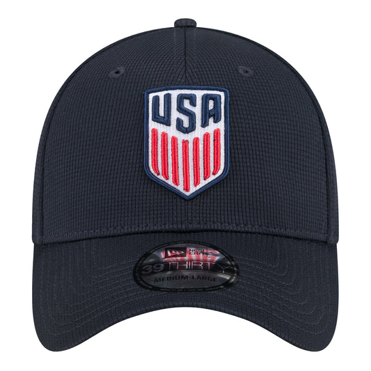 Adult New Era USMNT 39Thirty Activate Navy Hat