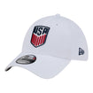 Adult New Era USMNT 39Thirty Active White Hat