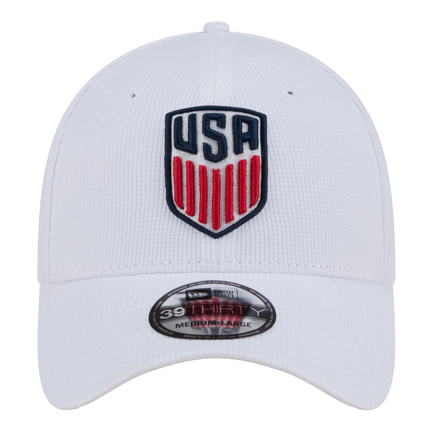 Adult New Era USMNT 39Thirty Active White Hat