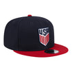 Adult New Era USMNT 9Fifty Victory Navy Hat