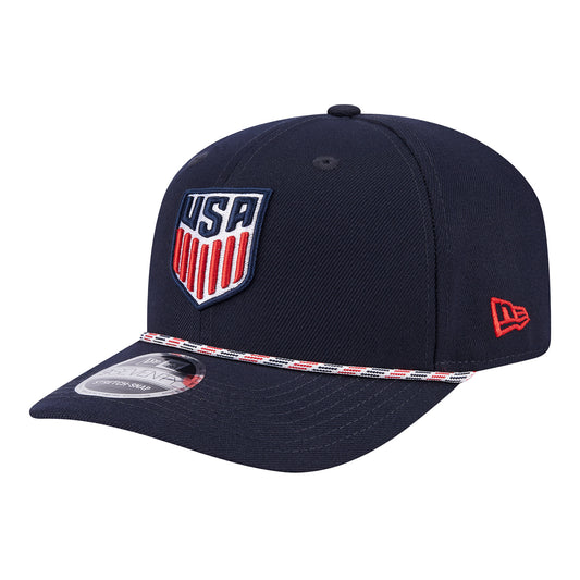 Adult New Era USMNT 9Seventy Rope Navy Hat