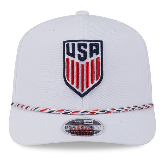 Adult New Era USMNT 9Seventy Rope White Hat