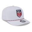 Adult New Era USMNT 9Seventy Rope White Hat