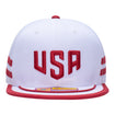 Adult Fan Ink USMNT Off-Shore White Snapback Hat