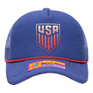 Adult Fan Ink USMNT Solar Navy Trucker Hat