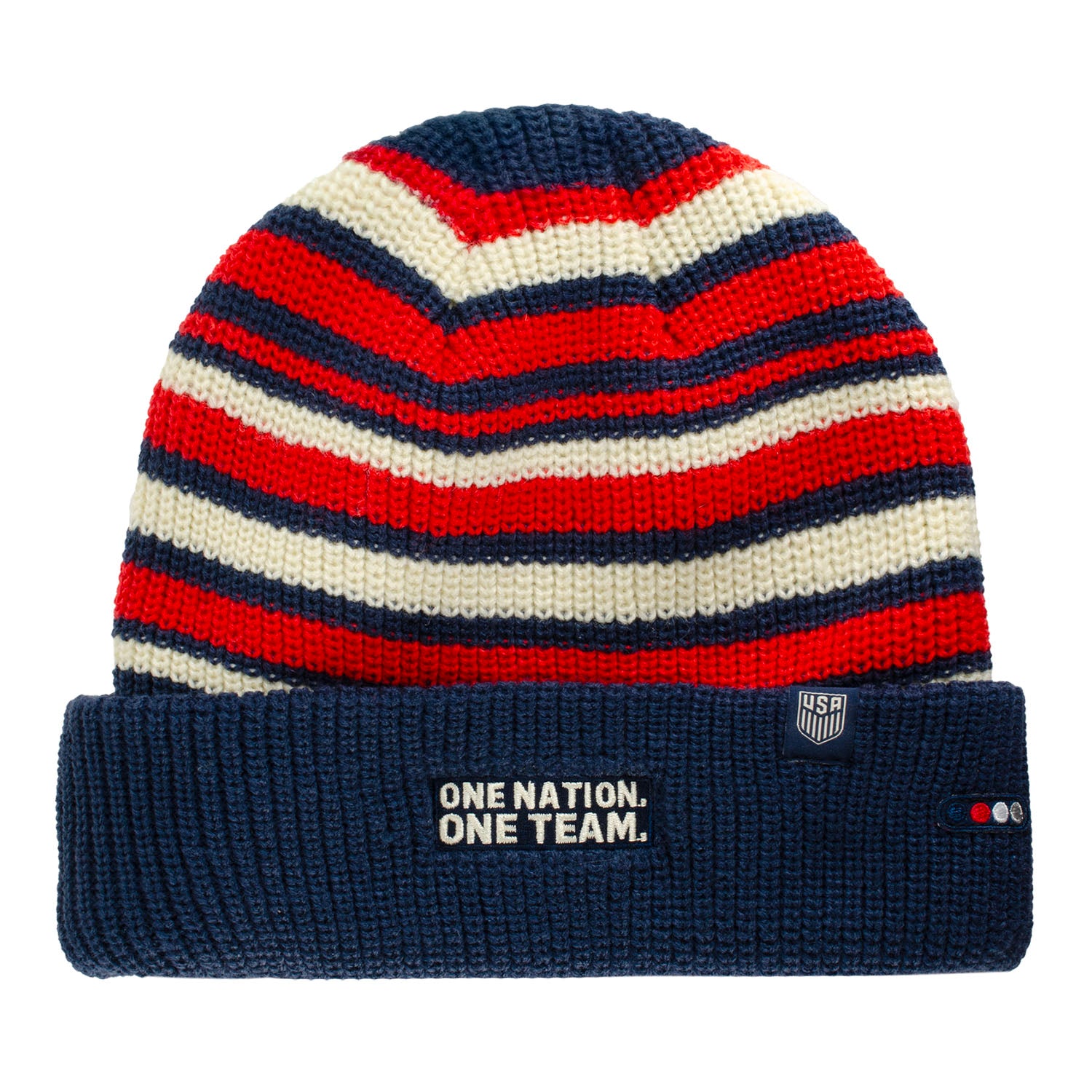 Adult Fan Ink USMNT Toner Navy Beanie