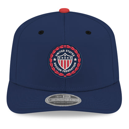 Adult New Era USA 9Seventy Retro 1986 Crest Navy Hat
