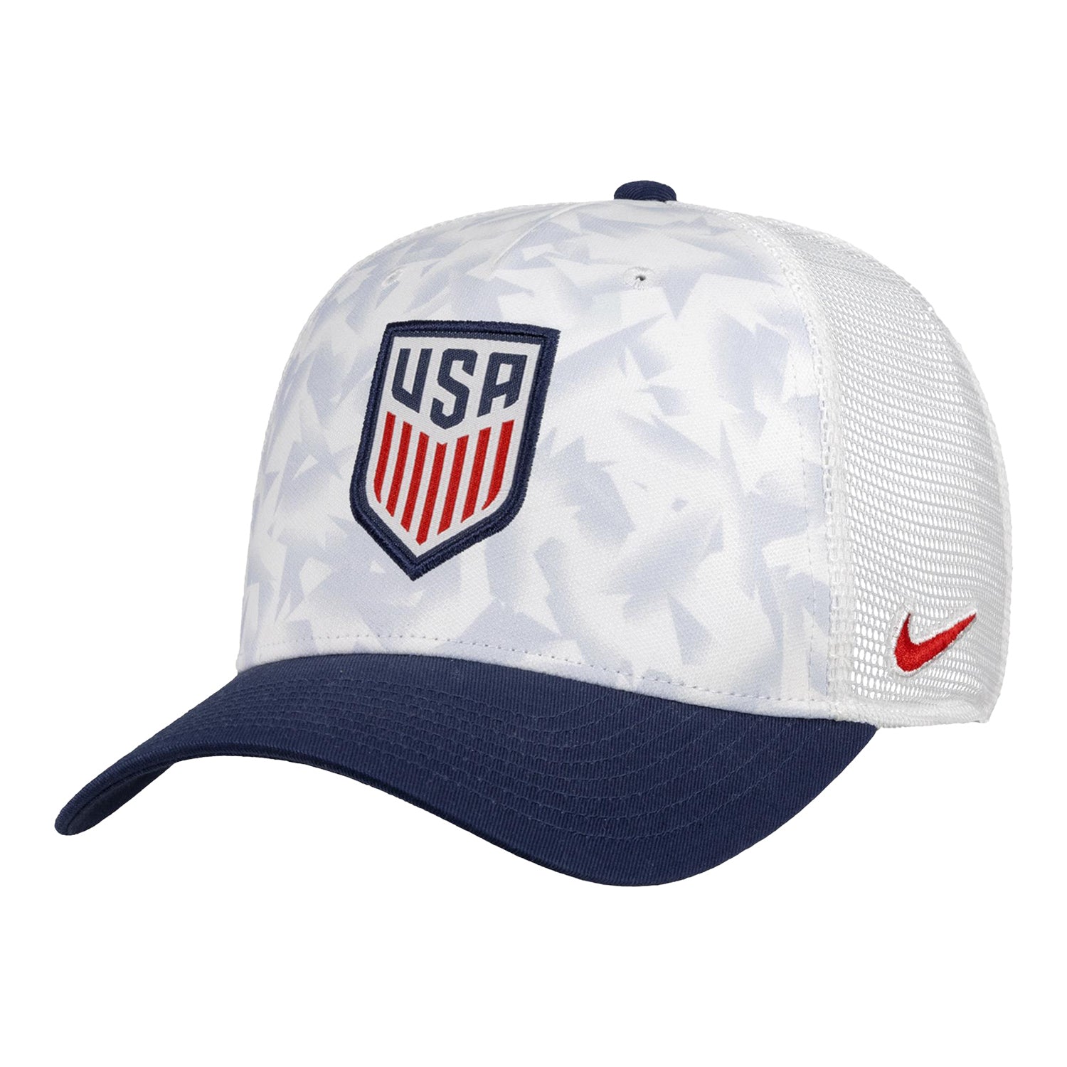 Adult Nike USMNT Brilliant Star White Trucker Hat