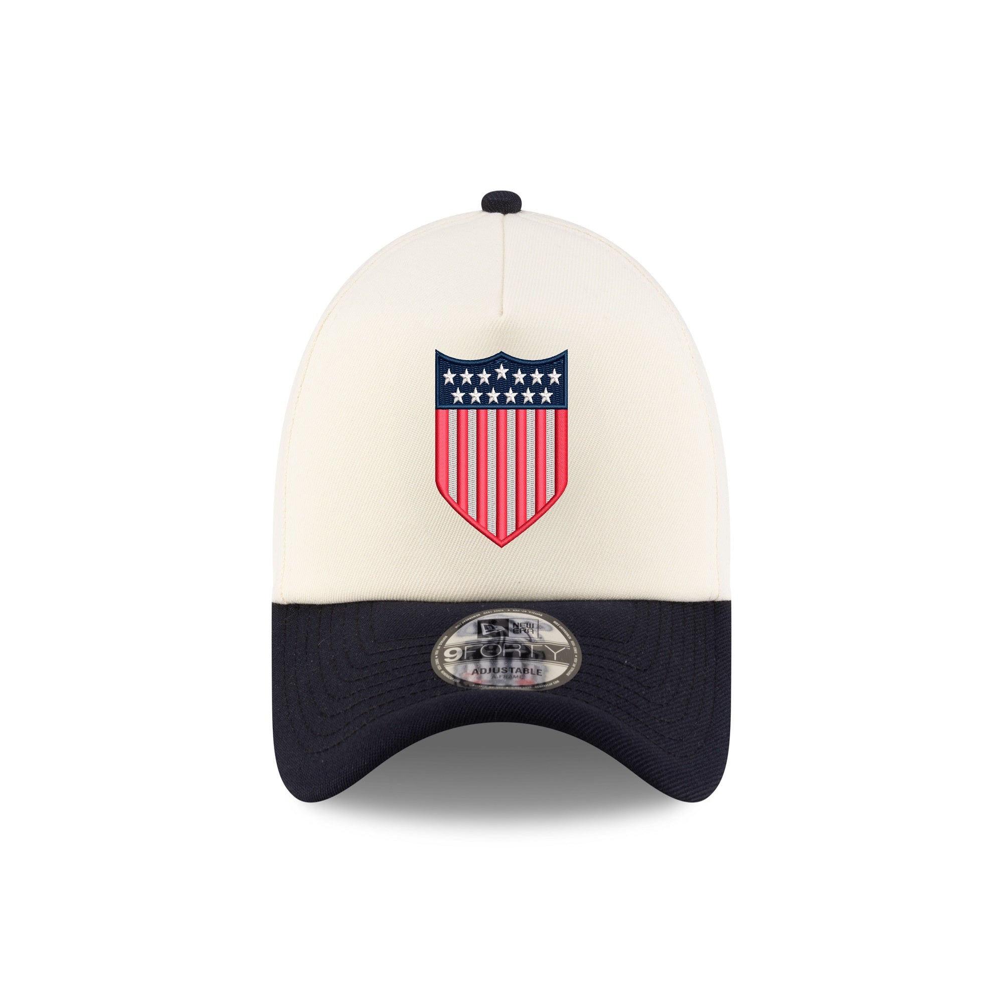 Adult New Era 9Forty A Frame 1913 Retro Off White Hat