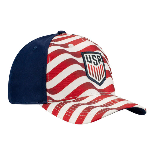 Adult Nike USMNT Stripes Adjustable Hat