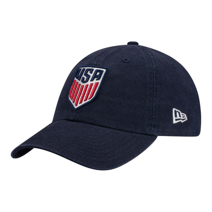 Adult New Era 9Twenty USMNT Crest Navy Hat