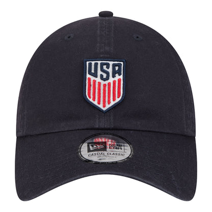 Unisex New Era USMNT Crest Classic Casual Navy Hat