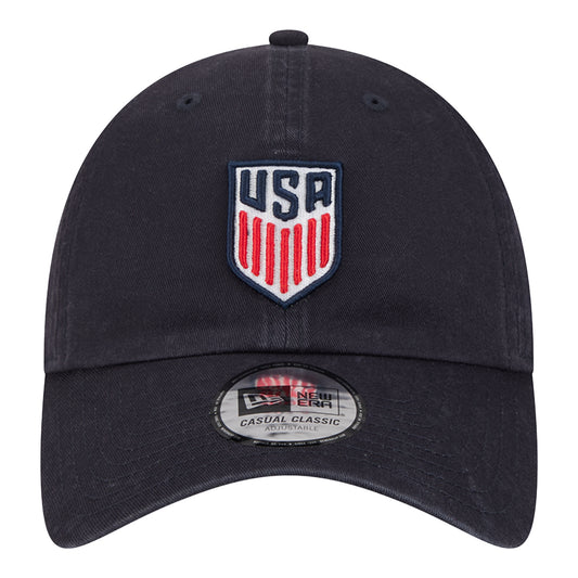 Unisex New Era USMNT Crest Classic Casual Navy Hat