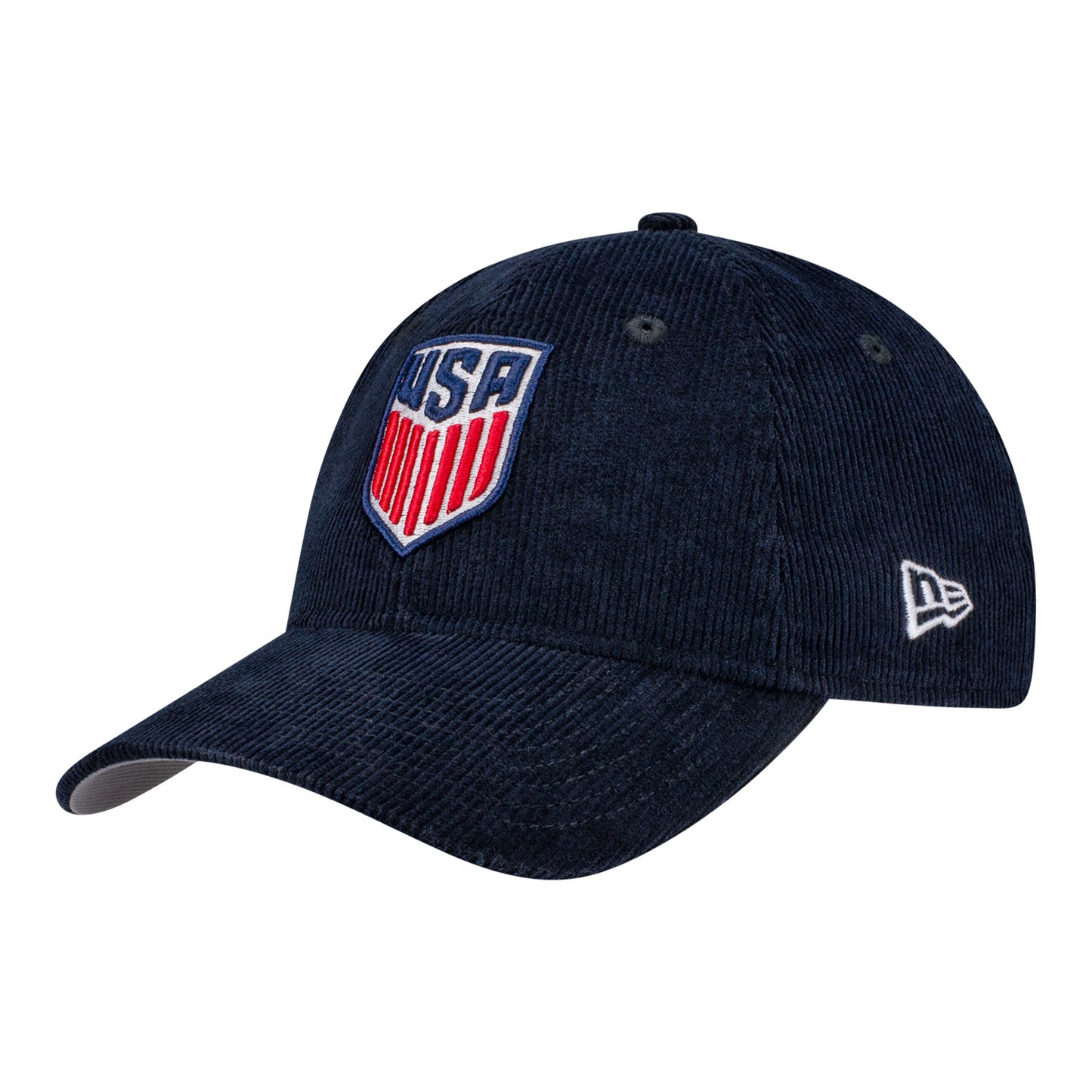 Adult USMNT New Era 9Twenty Navy Corduroy Hat