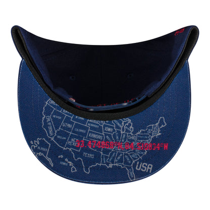 Adult Fan Ink USA Locale Navy Hat