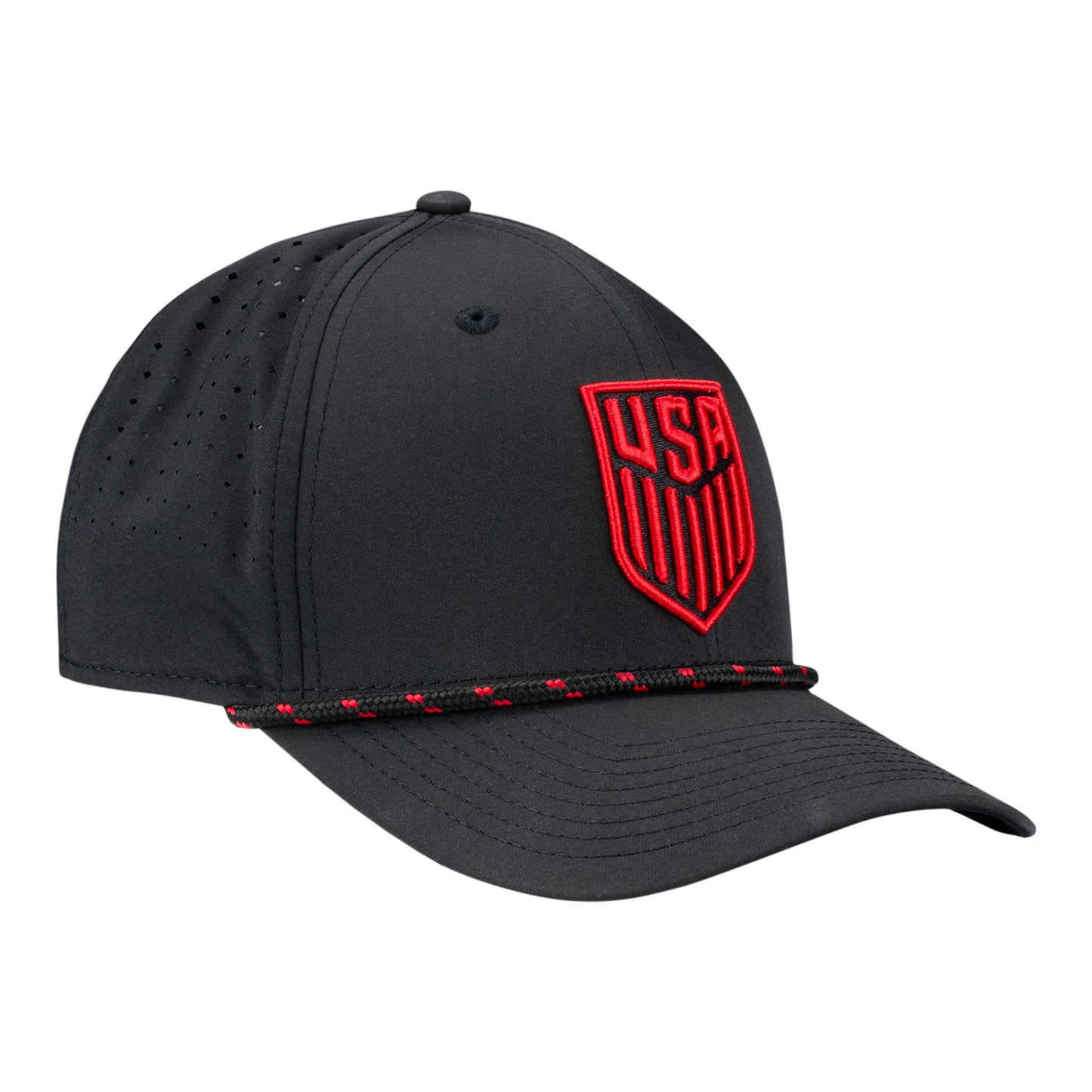 Adult New Era 9Seventy USMNT Black Rope Hat