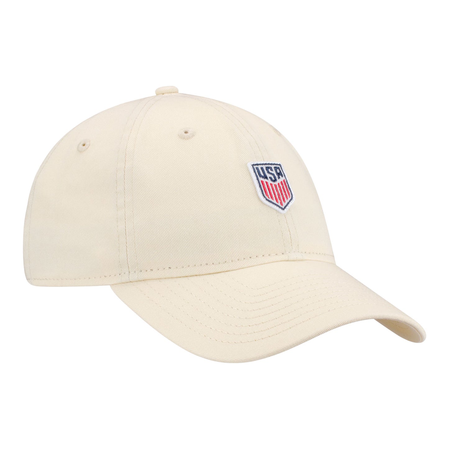 Adult New Era 9Twenty USMNT Micro Logo Natural Hat