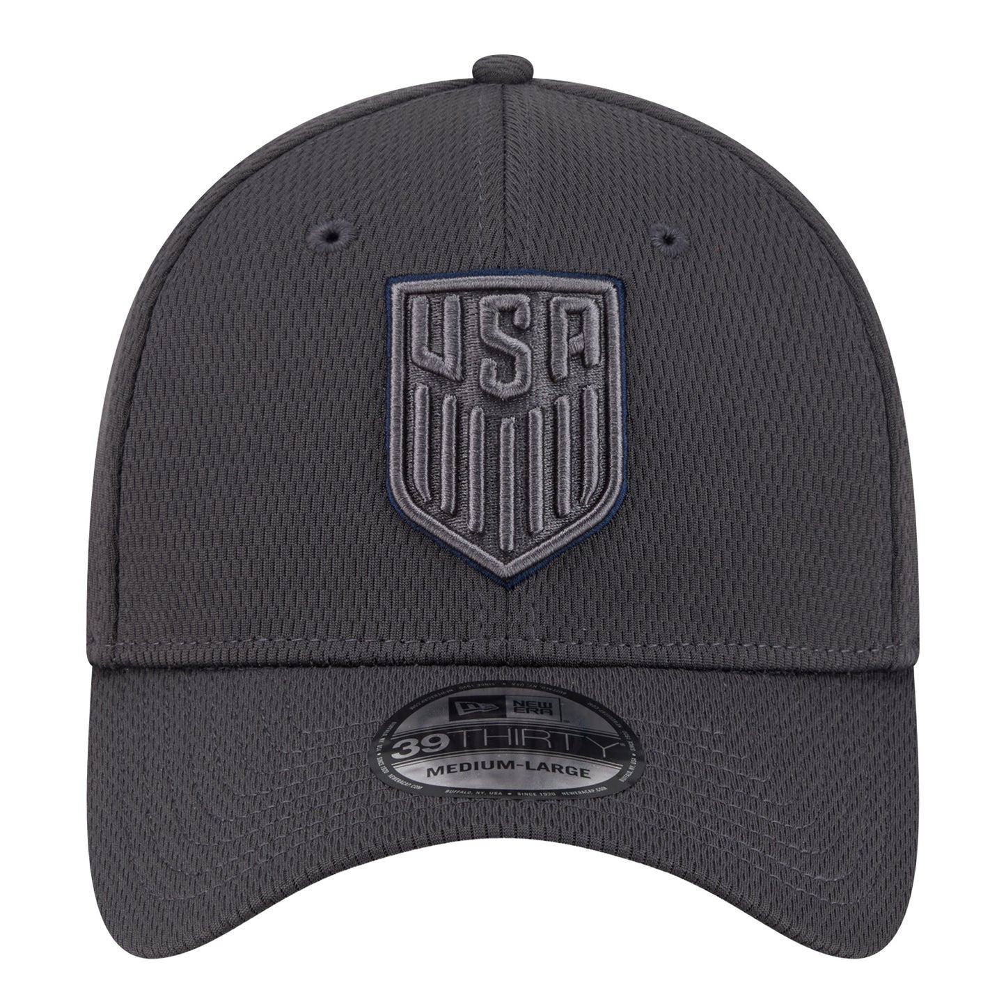 Adult New Era 39Thirty USMNT Gray Hat