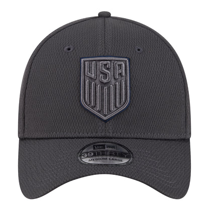 Adult New Era 39Thirty USMNT Gray Hat