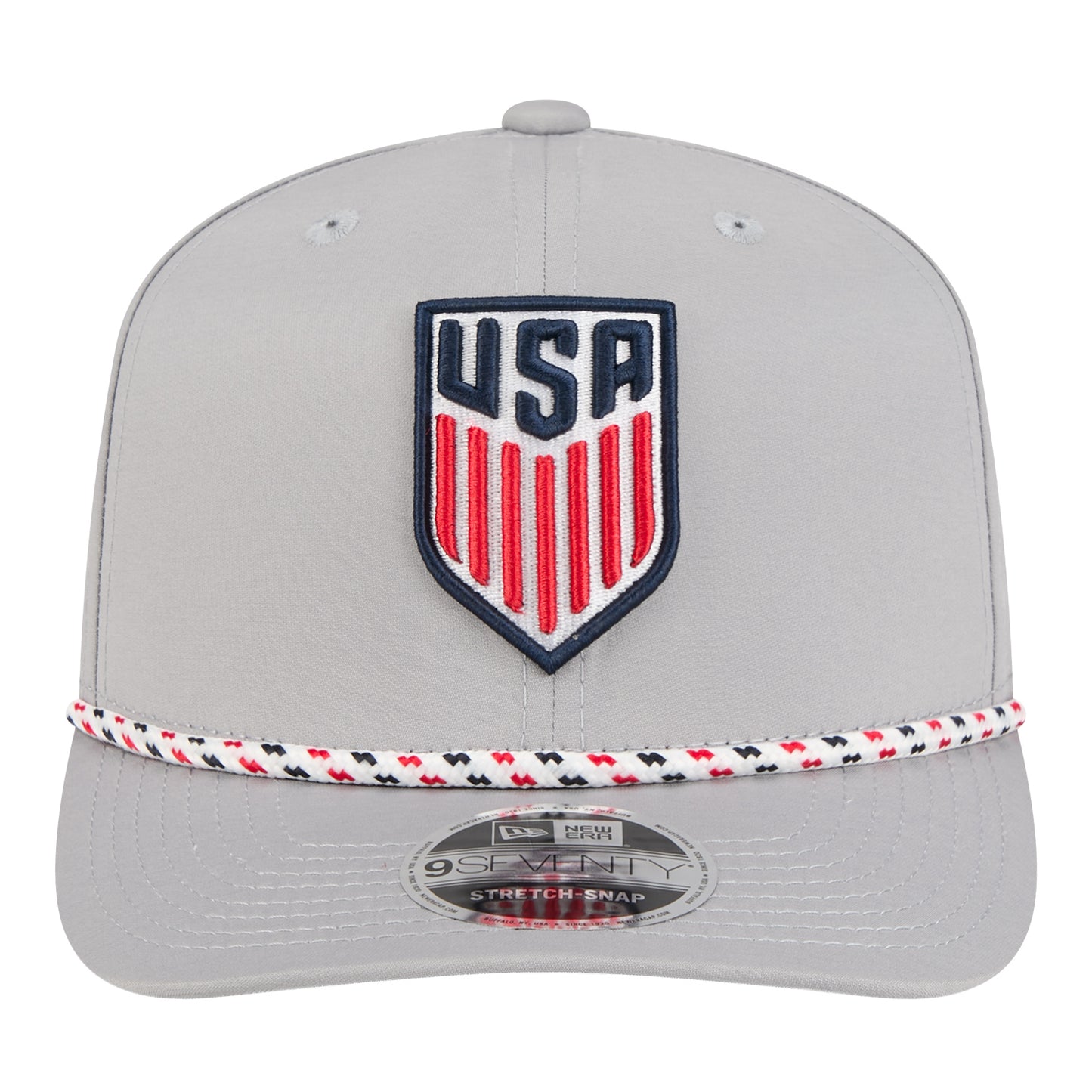 Adult New Era 9Seventy USMNT Gray Rope Hat