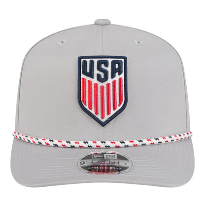 Adult New Era 9Seventy USMNT Gray Rope Hat