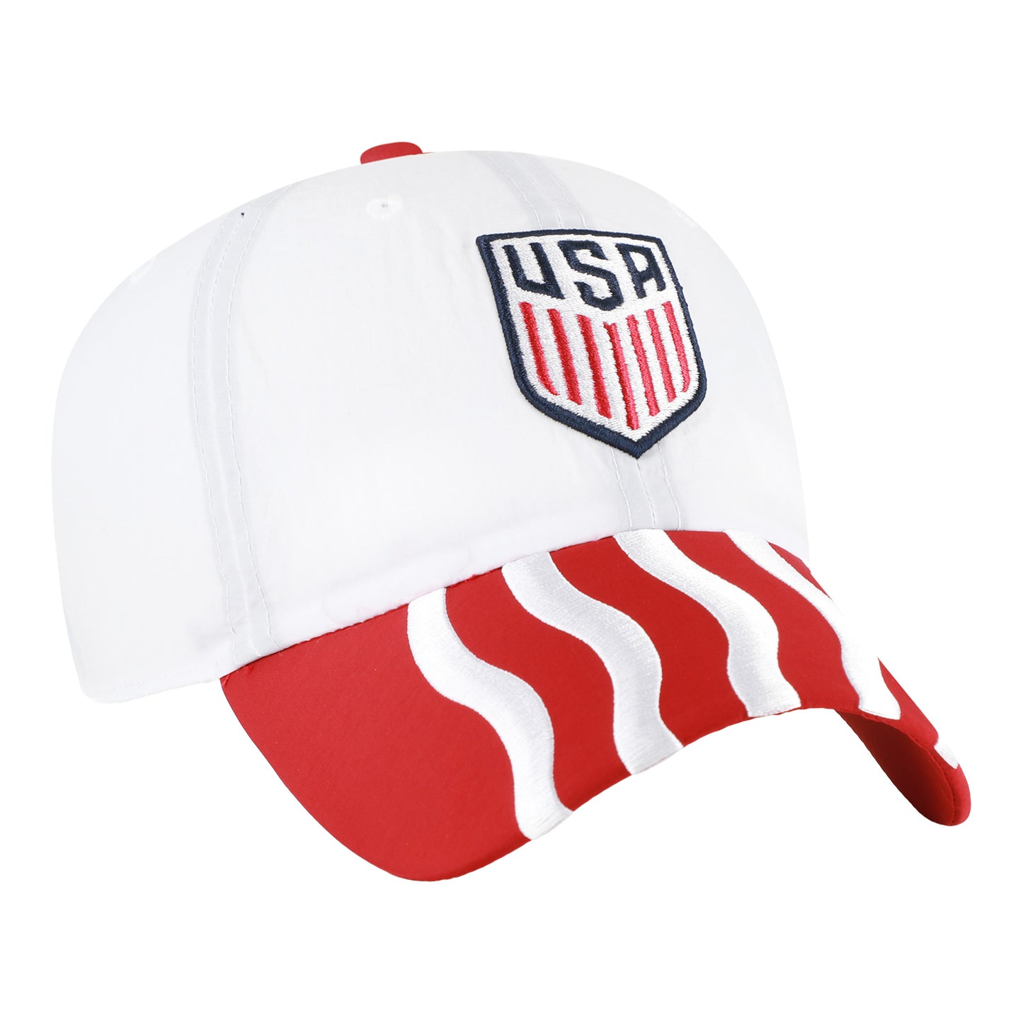 Adult 47 Brand USMNT Stripes Clean Up Hat