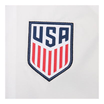 Men's Nike USA Halo Anthem White Jacket - Logo View
