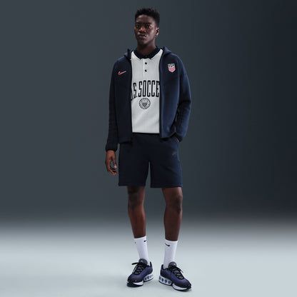Men's Nike USA Tech Fleece Windrunner Full-Zip Navy Jacket