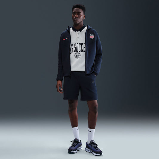 Men's Nike USA Tech Fleece Windrunner Full-Zip Navy Jacket
