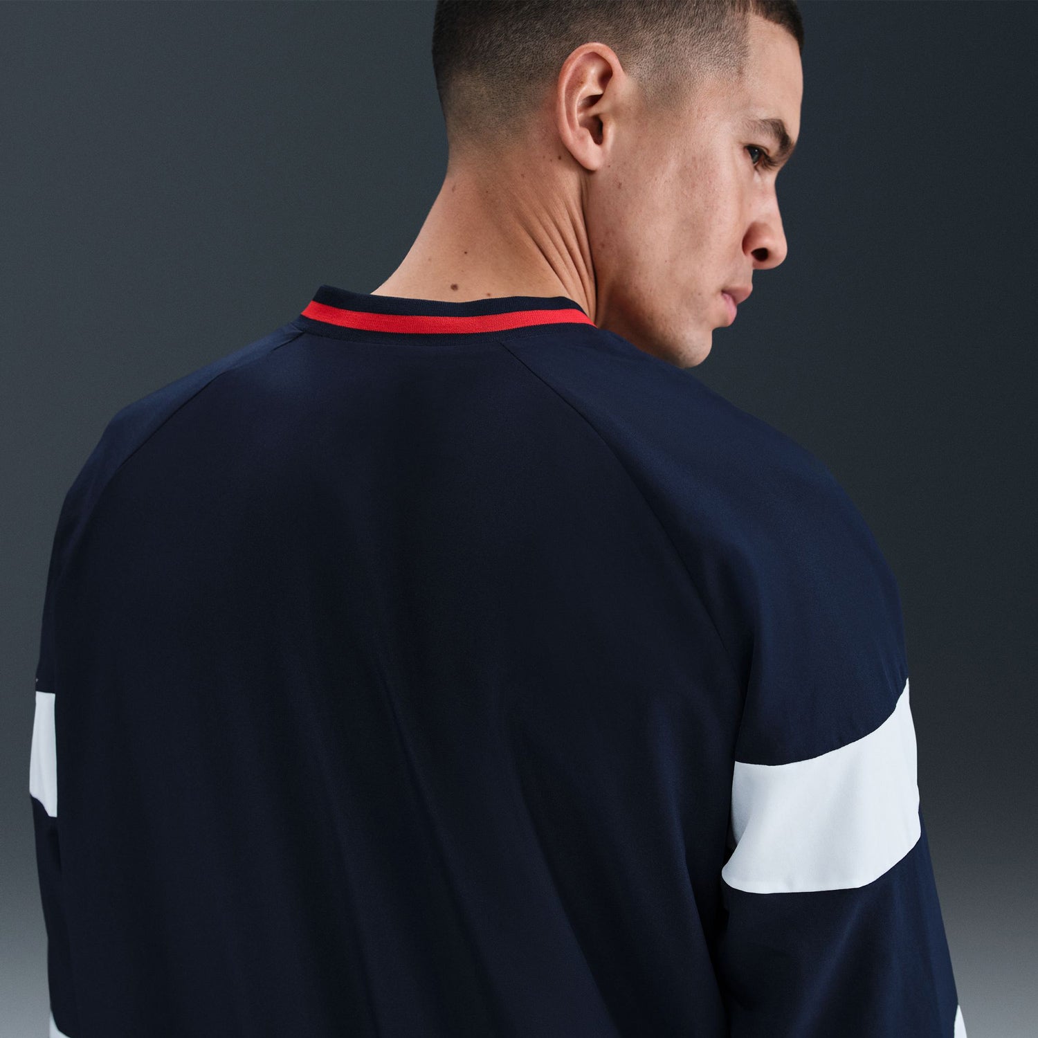 Men's Nike USA Navy Shell Top