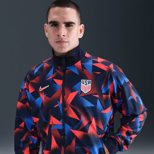 Men's Nike USA 2025 Academy Pro Star Navy Anthem Jacket
