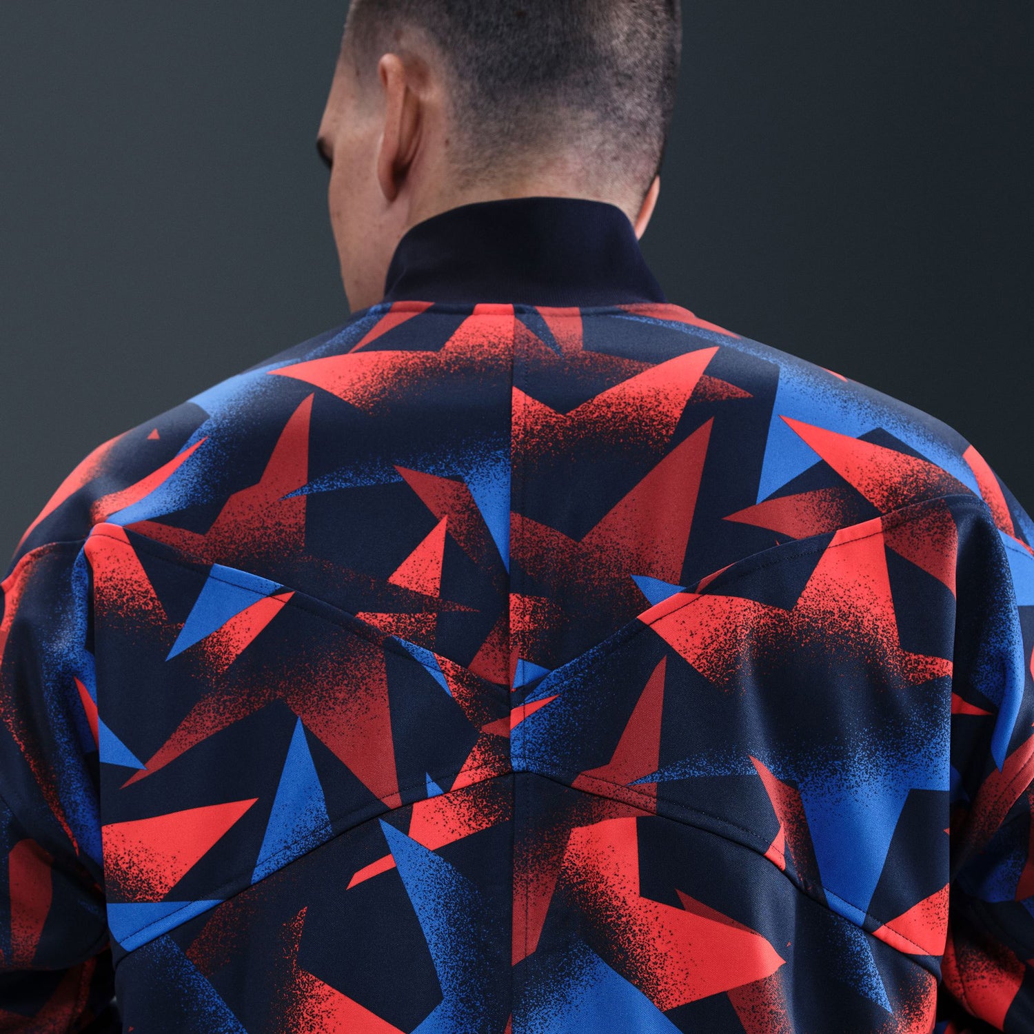 Men's Nike USA 2025 Academy Pro Star Navy Anthem Jacket