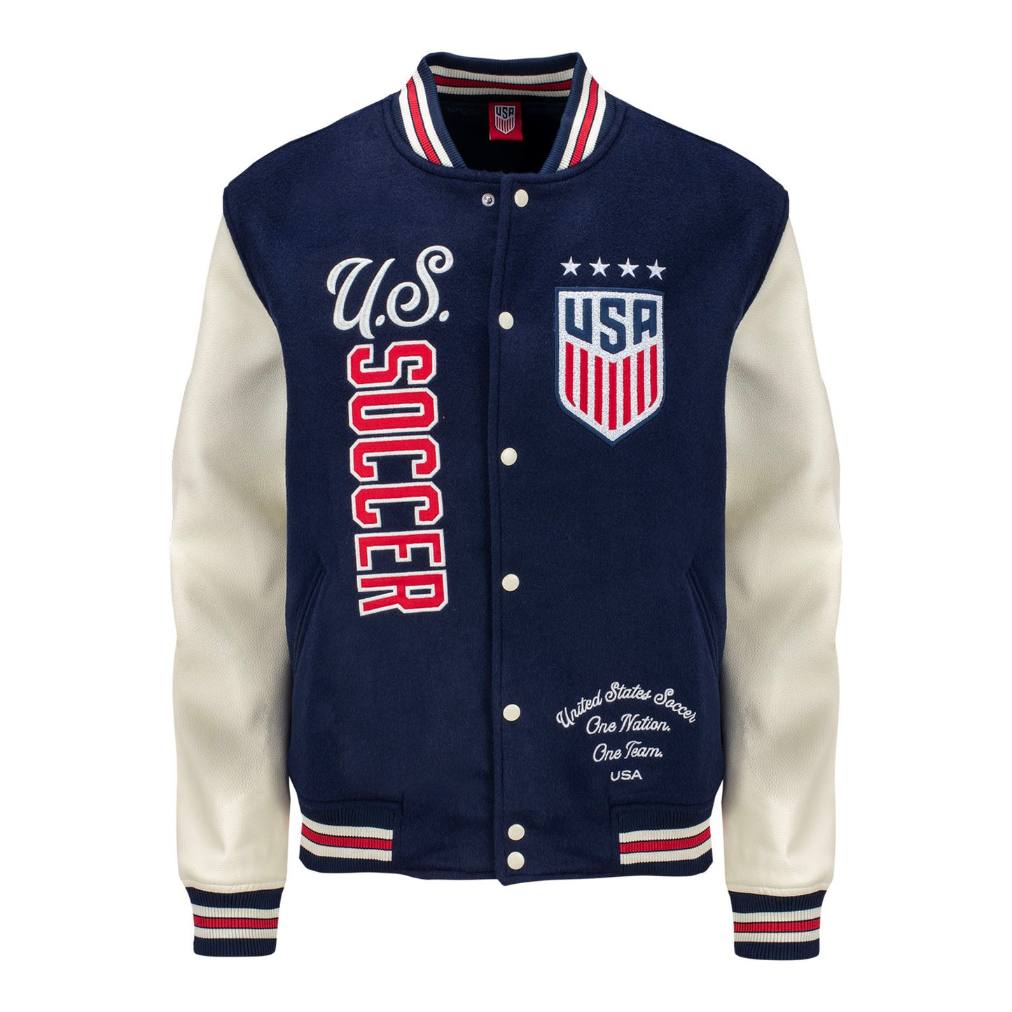 Unisex U.S Soccer Varsity Wool Jacket