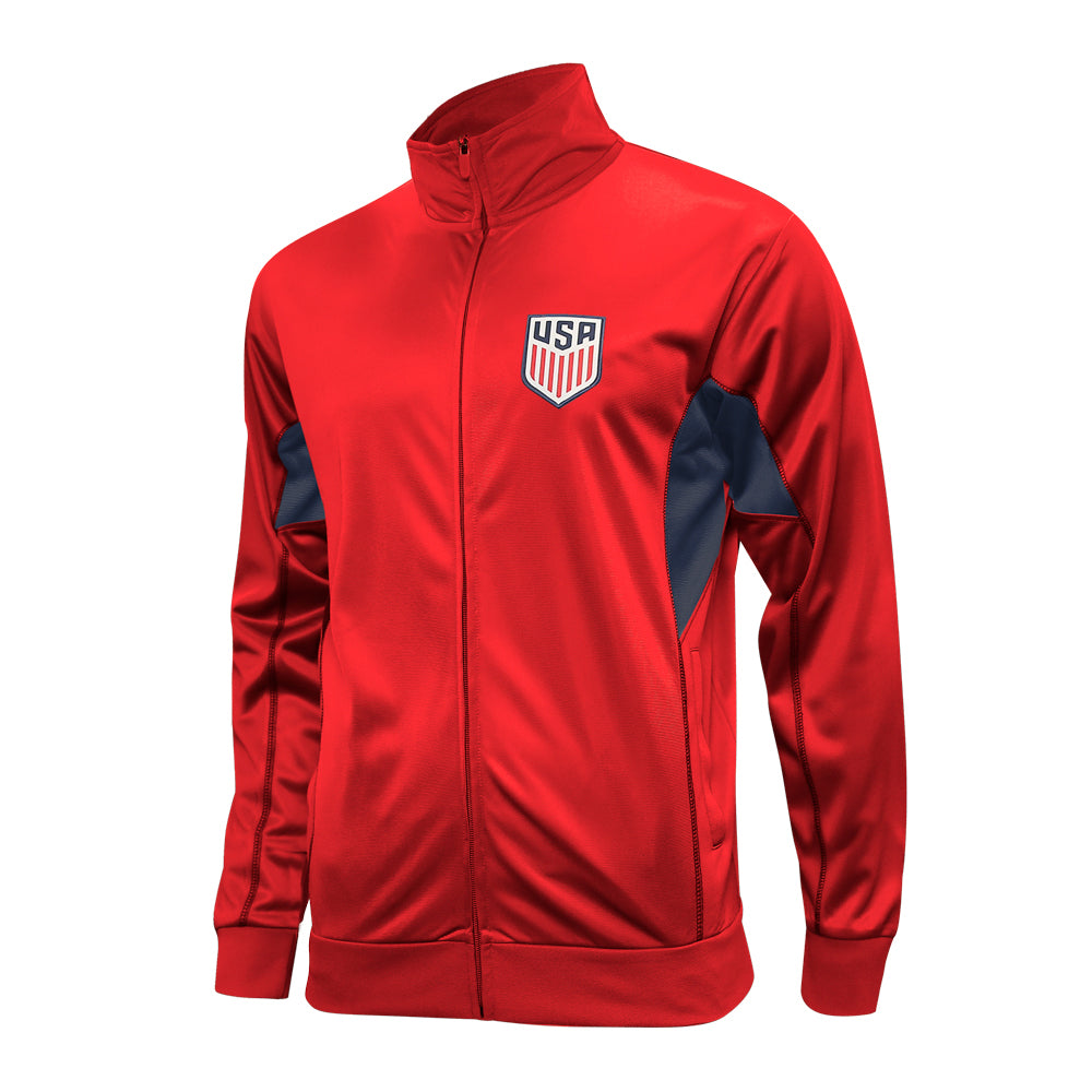 Unisex US Soccer Red Track Jacket