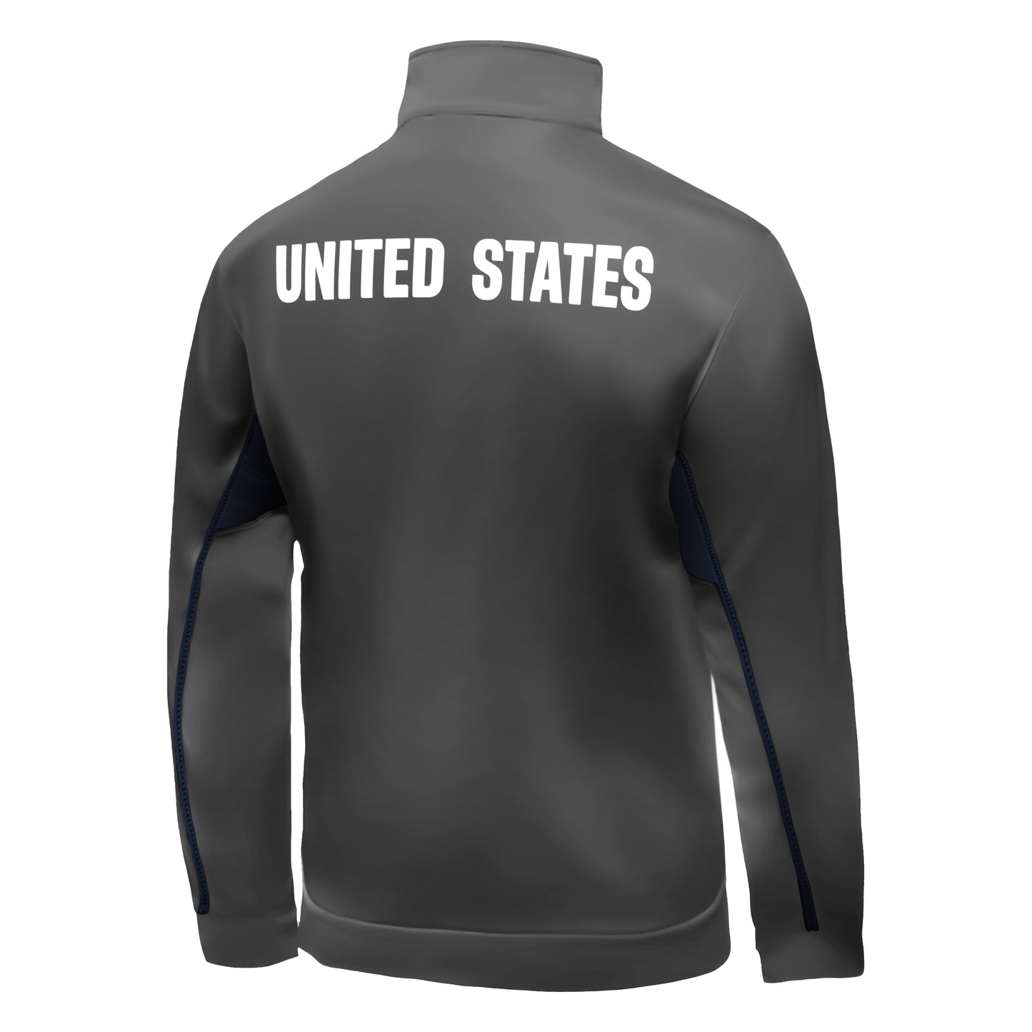 Unisex U.S. Soccer Gray Track Jacket