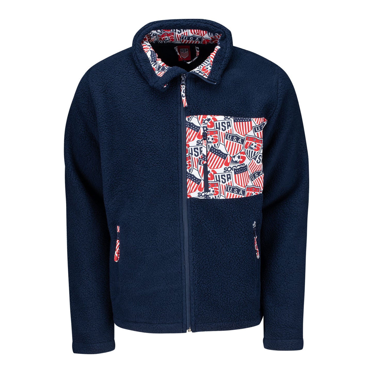 Unisex U.S. Soccer Heavy Pile Full-Zip Jacket