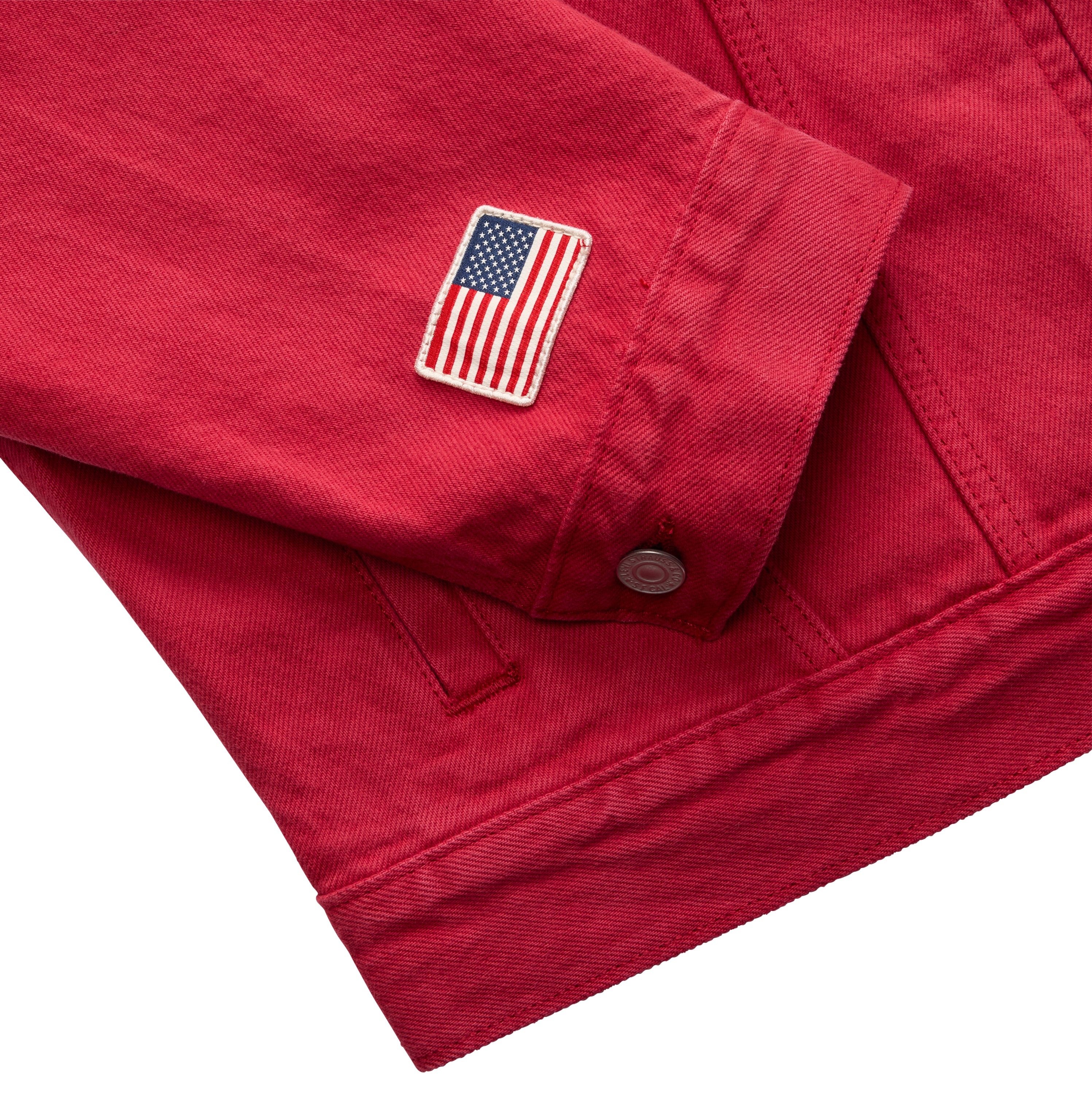 Unisex Levi's United States Red Denim Jacket – U.S. Soccer Store®