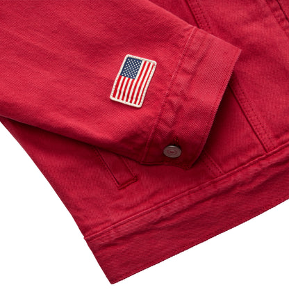 Unisex Levi's United States Red Denim Jacket